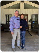 The owners of M & M Outdoors Campground, Mark & Michelle.